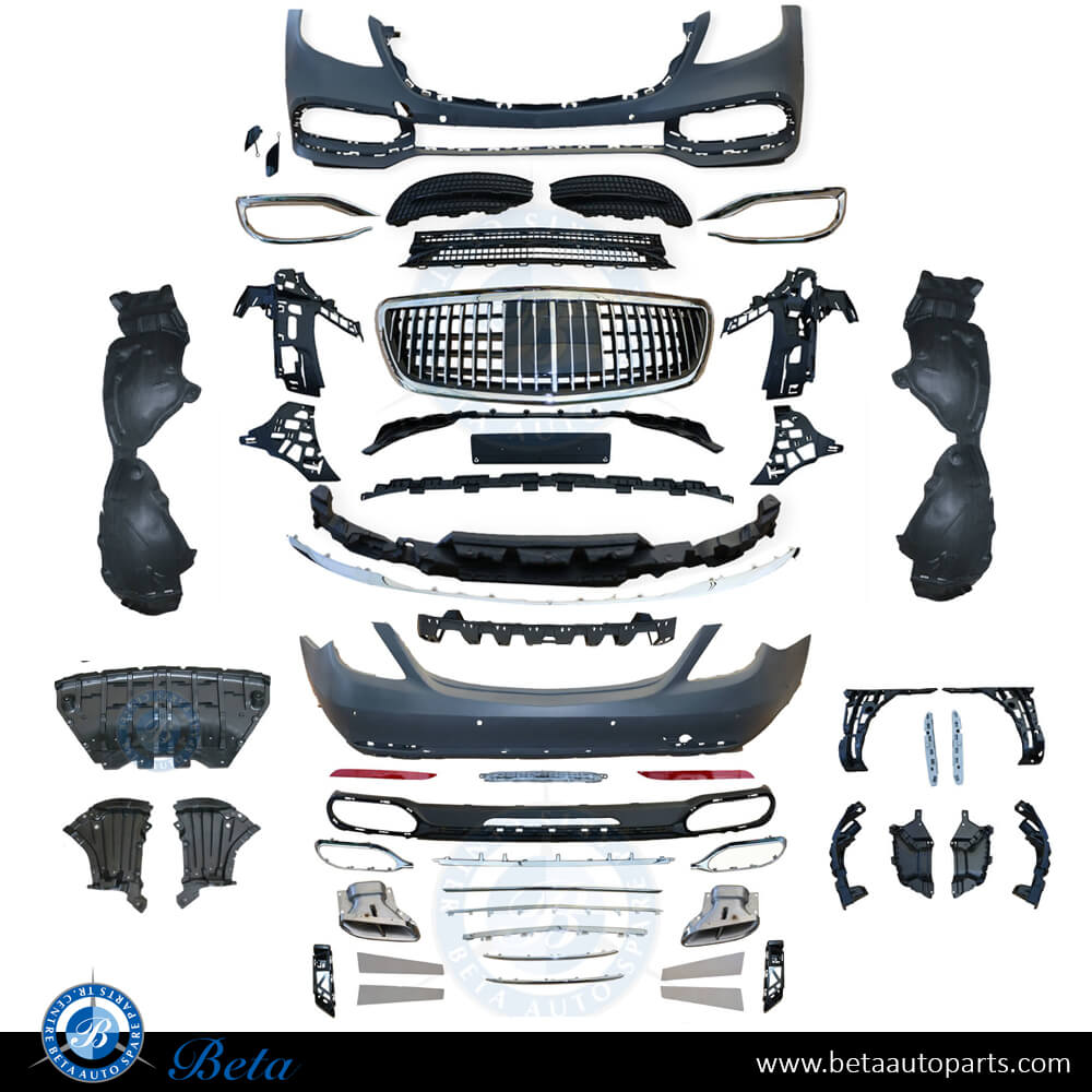Maybach Body kit with Exhaust Tips for Mercedes S-Class W222 2014-up models Maybach Body kit with Exhaust Tips for Mercedes S-Class W222 2014-up models